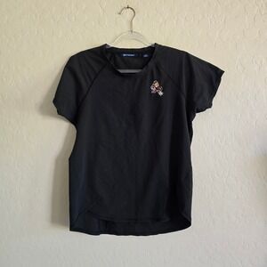 Cutter & Buck ASU Sundevils Black Short Sleeve Shirt Size Small